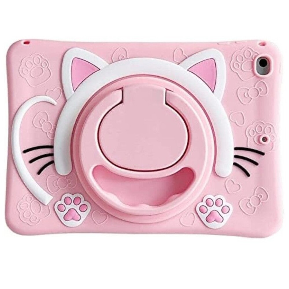 Cat Girl Kids Case For iPad  Air 1 2 3 4 Mini 5 6 Pro 9.7"  Shockproof Kickstand